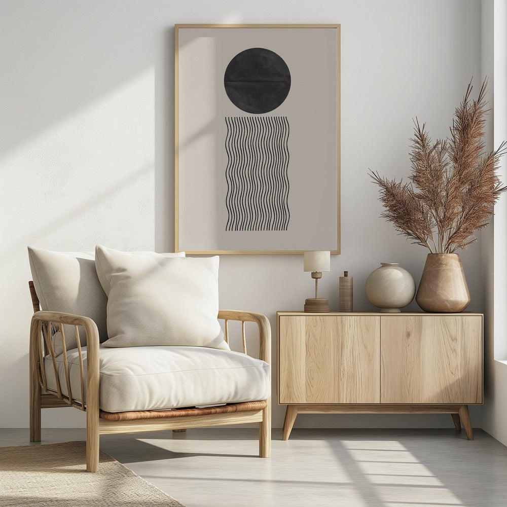 Wave and Eclipse | Poster