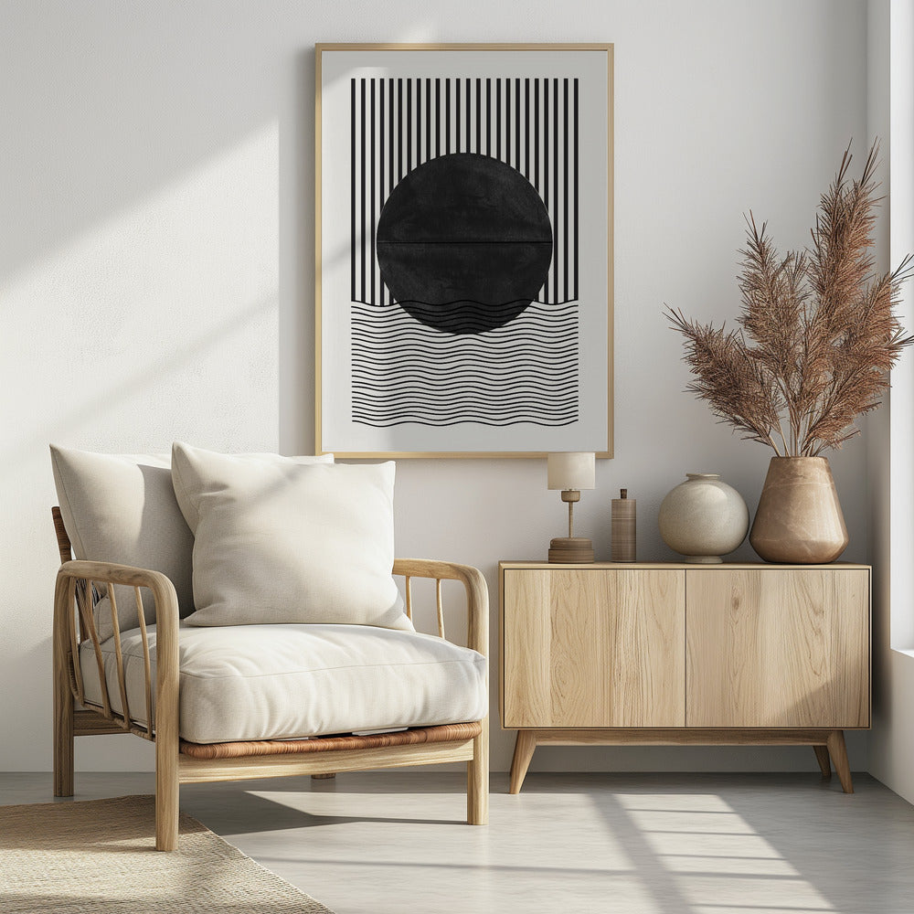 Monochrome Eclipse | Poster
