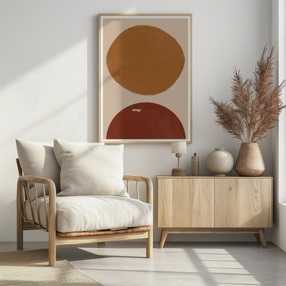 Doppelkreise Harmonie | Poster