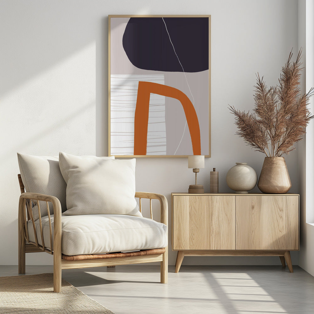Kräftige geometrische Formen | Poster