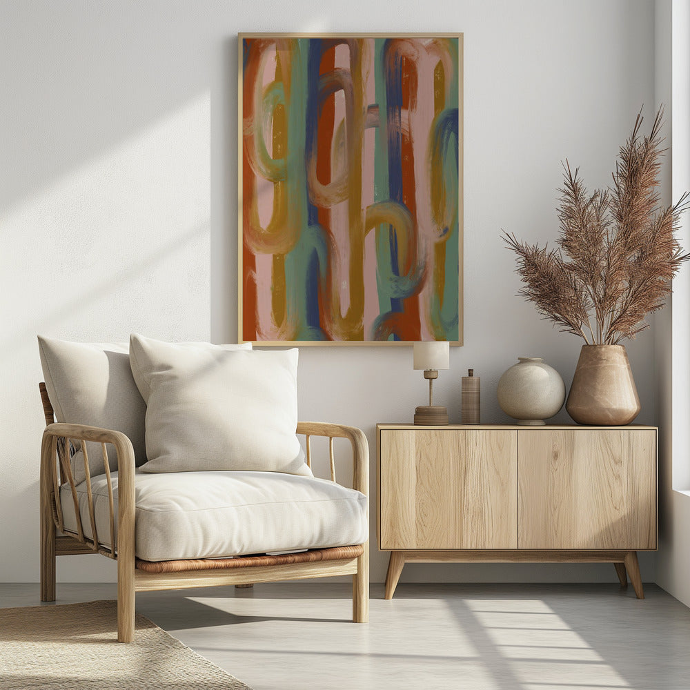 Flowing Hues Harmony | Poster
