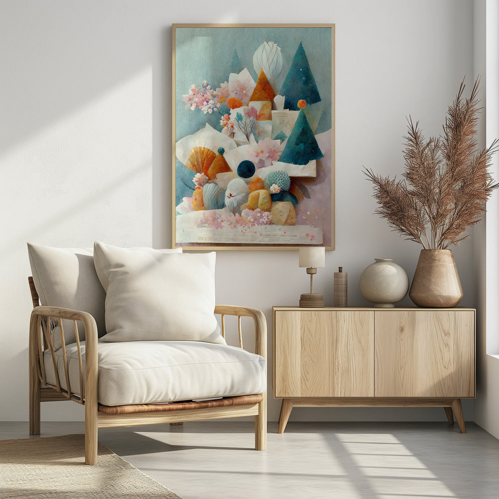 Whimsical Bloomscape | Poster