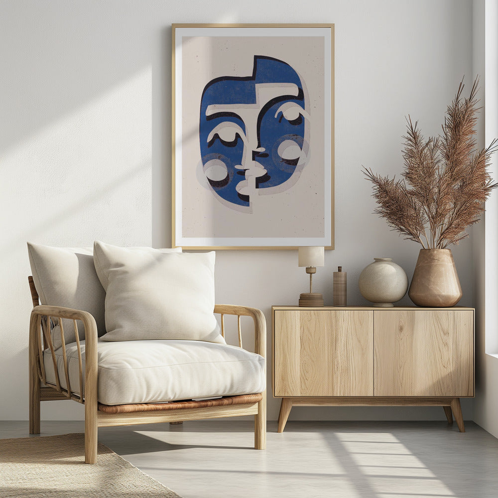 Fragmentierte Gesichter | Poster