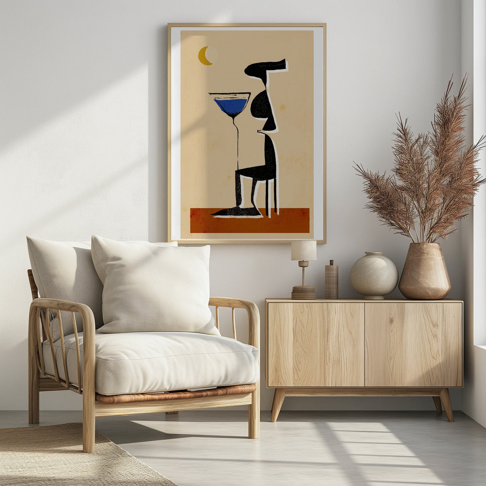 Moonlit Martini | Poster