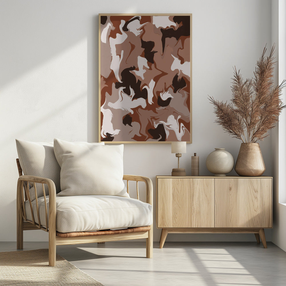 Earthy Whirlwinds | Poster
