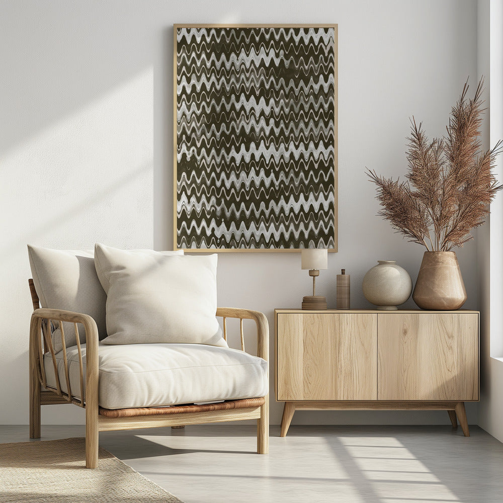 Zickzack-Wellen | Poster
