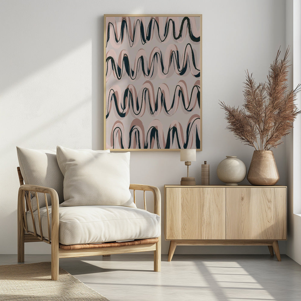 Rhythmische Wellen | Poster