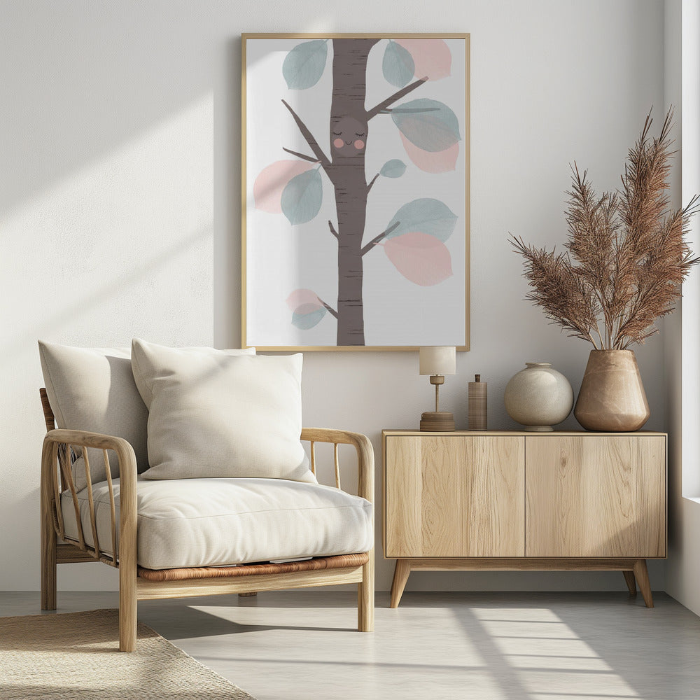 Wunderliche Baumumarmung | Poster