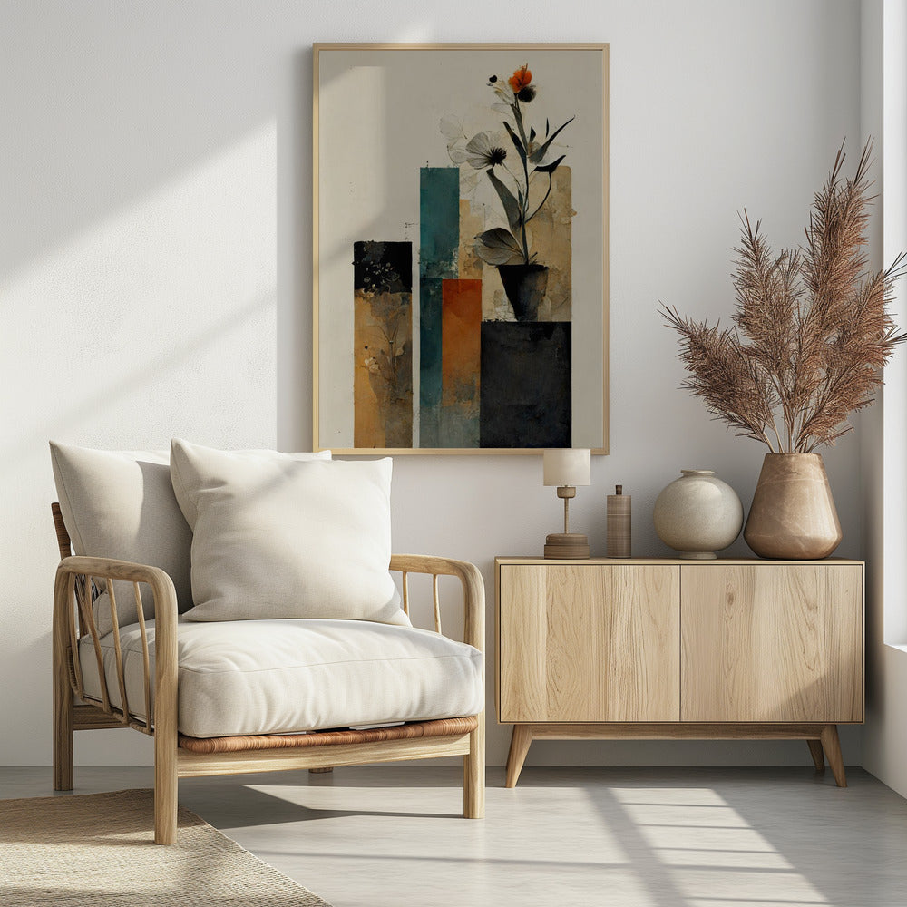 Abstrakte Blüten | Poster