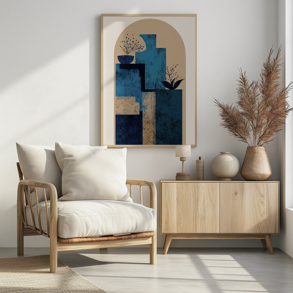 Blue Vase | Poster