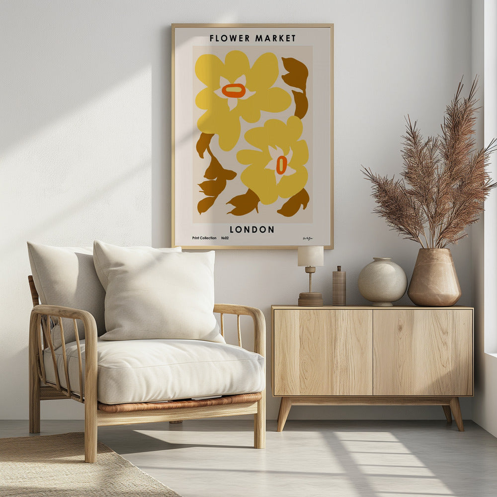 Blumenmarkt. London | Poster