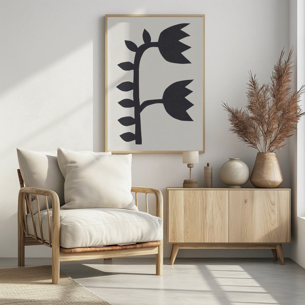 Schwarze Tulpen #1 | Poster