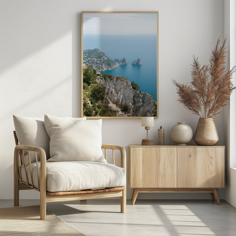 Küste von Capri, Italien | Poster