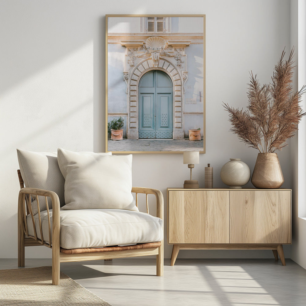 Blautöne von Rom – Italien Reisefotografie | Poster