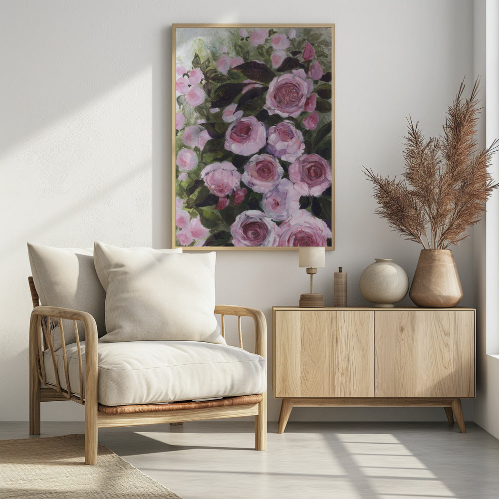 Aurorie malerische Rosen | Poster