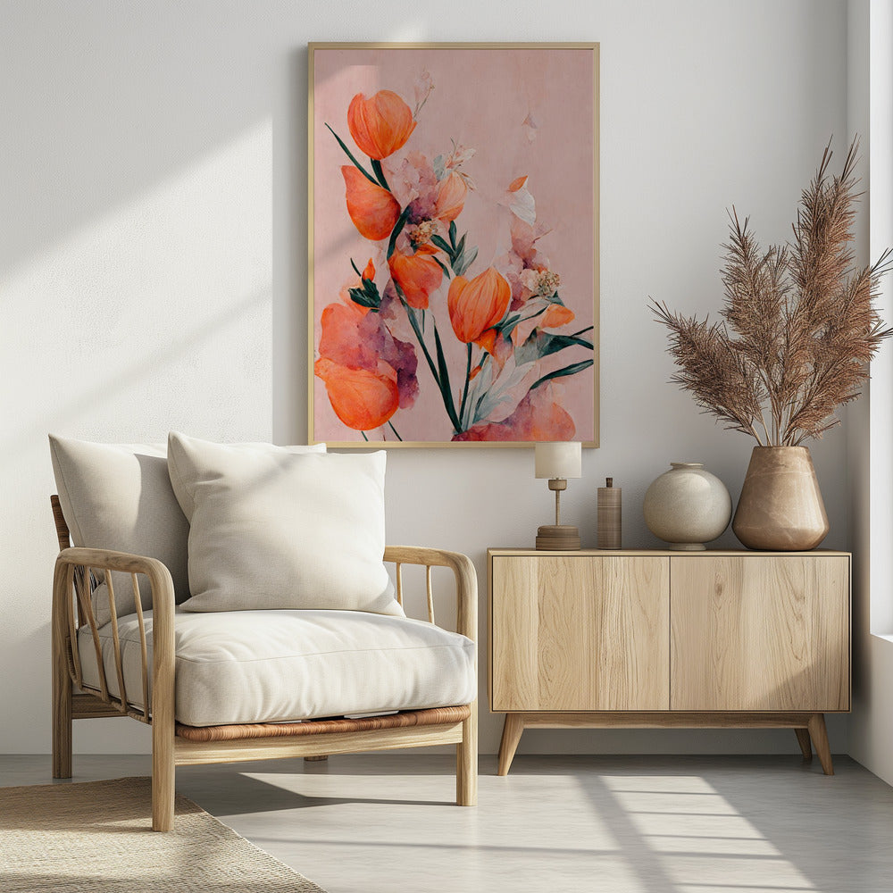 Blütenblätter und Eleganz | Poster