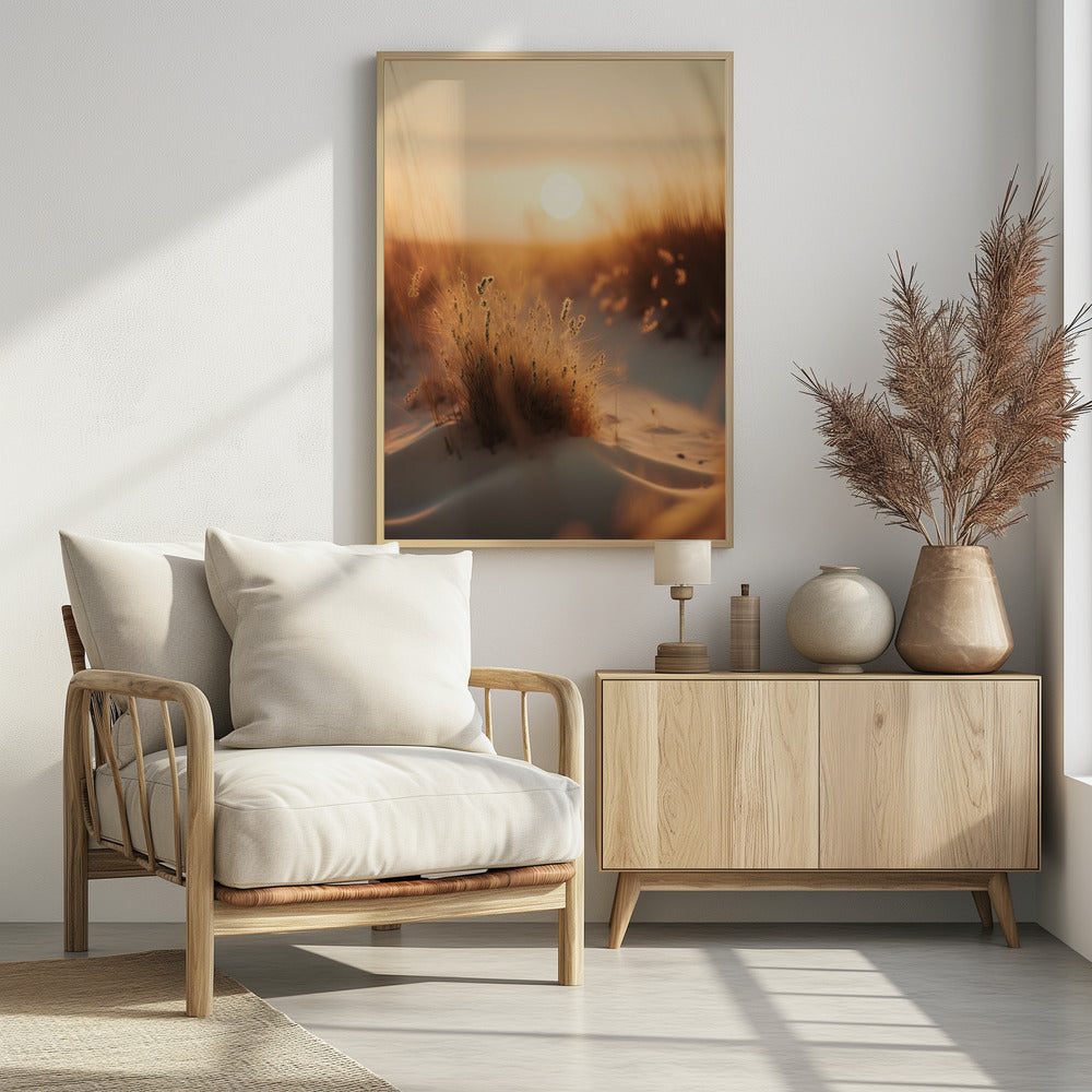 Goldenes Dünenflüstern | Poster