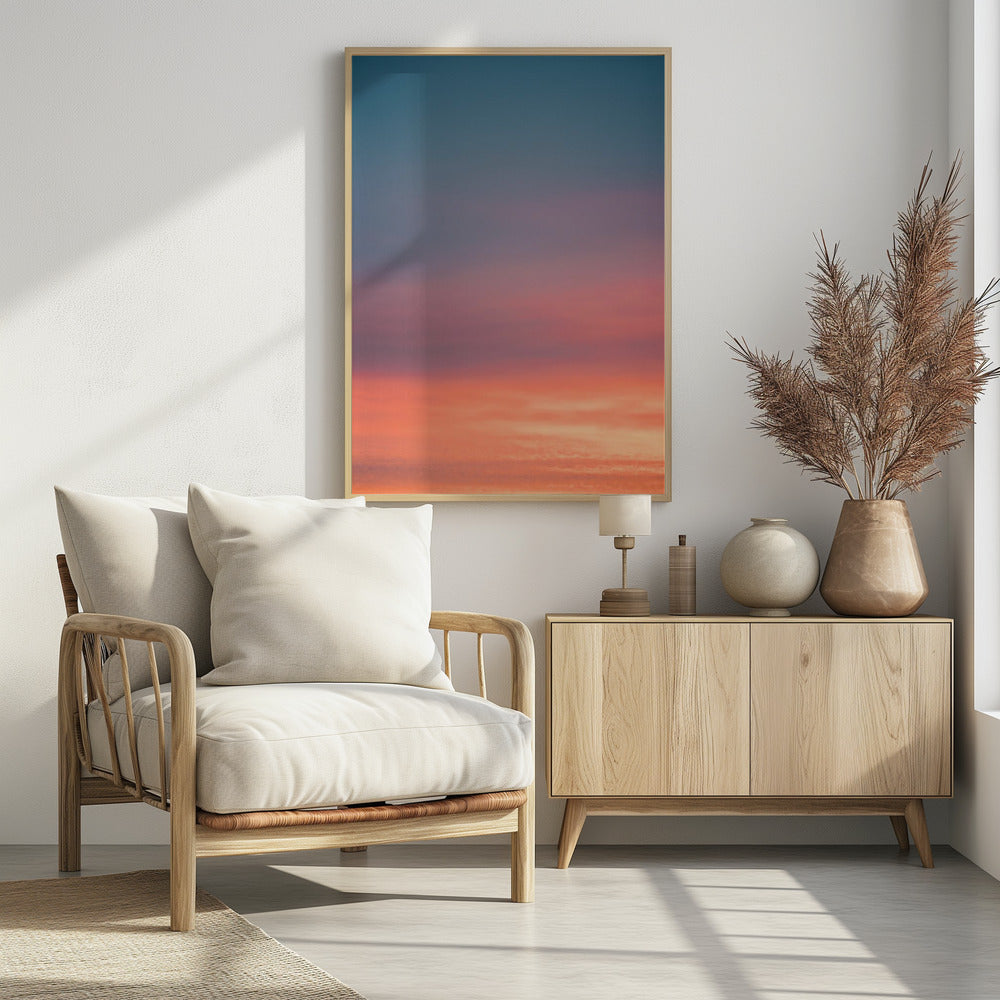 Bunter Sonnenuntergang 1 | Poster