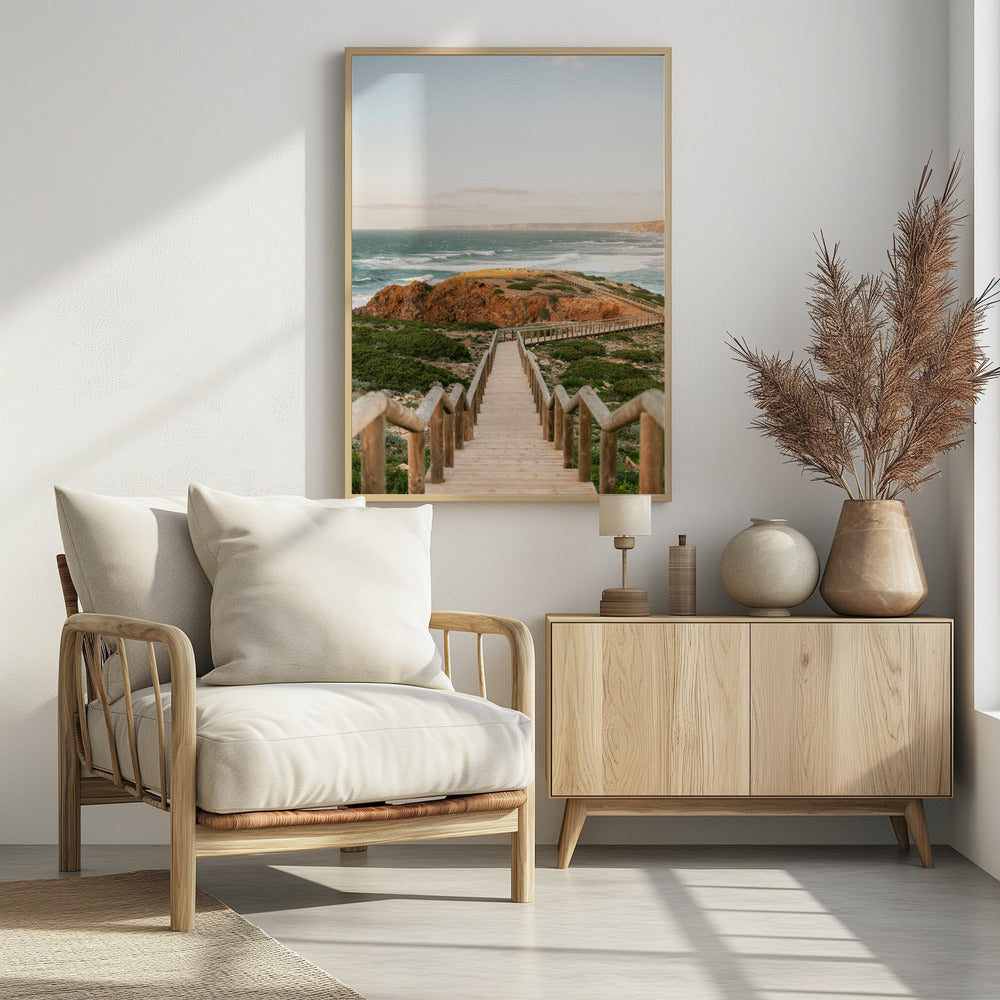 Spazierweg in die Algarve | Poster