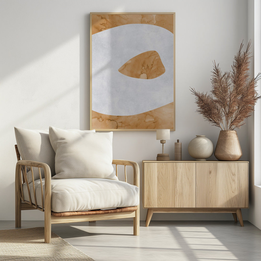 Abstract Lake Crater view | Poster