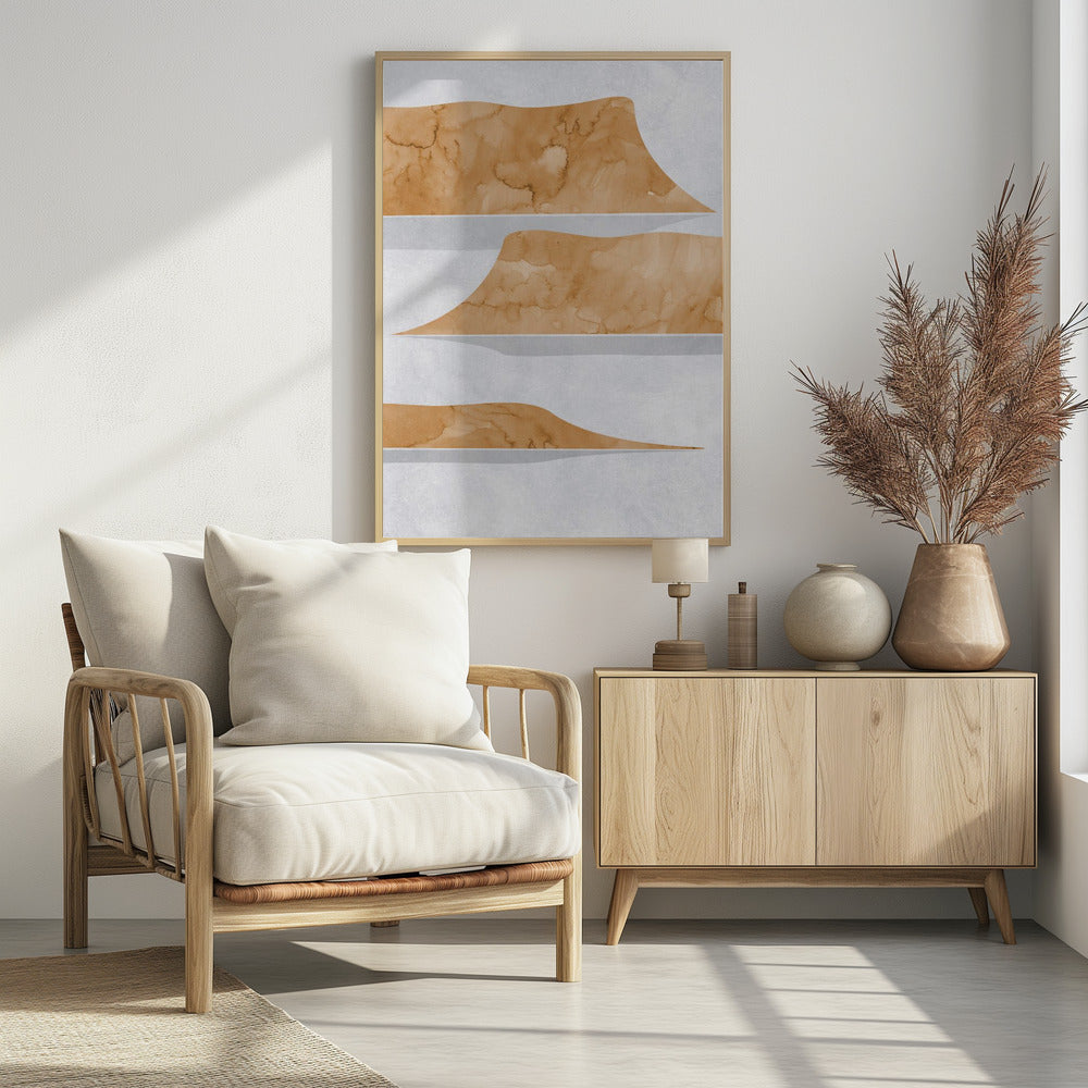 Abstrakte Ansicht des Lake Powell | Poster