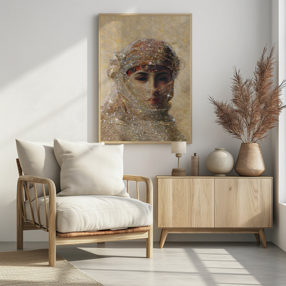 Glittered Beauty | Poster