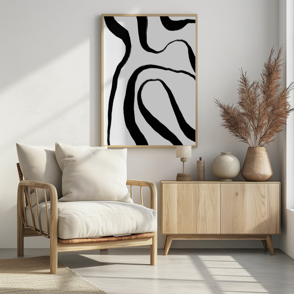 Zebra Flow Harmonie | Poster