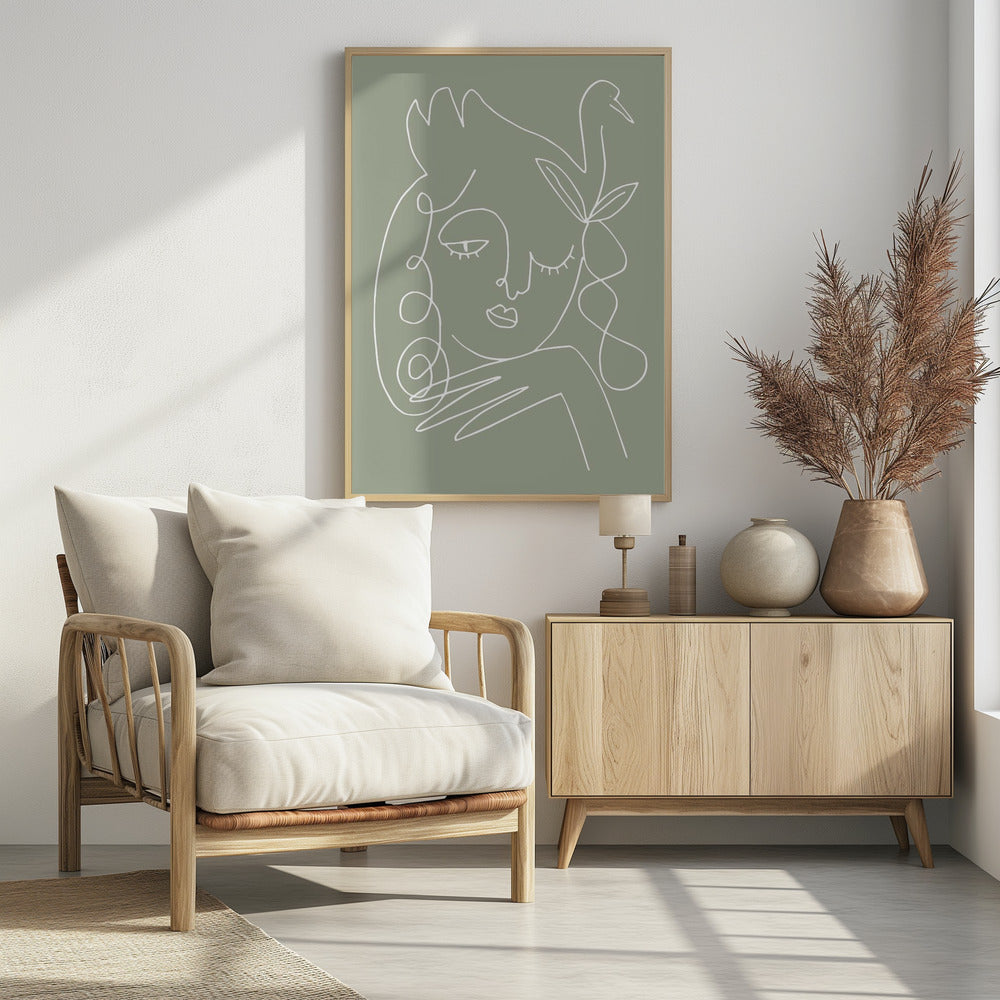 Frau Grün | Poster