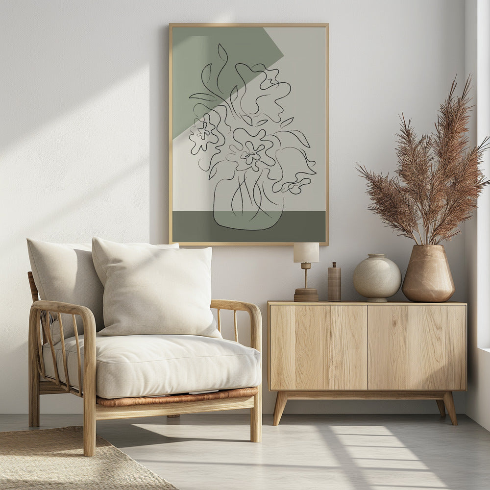 Blumengrün | Poster