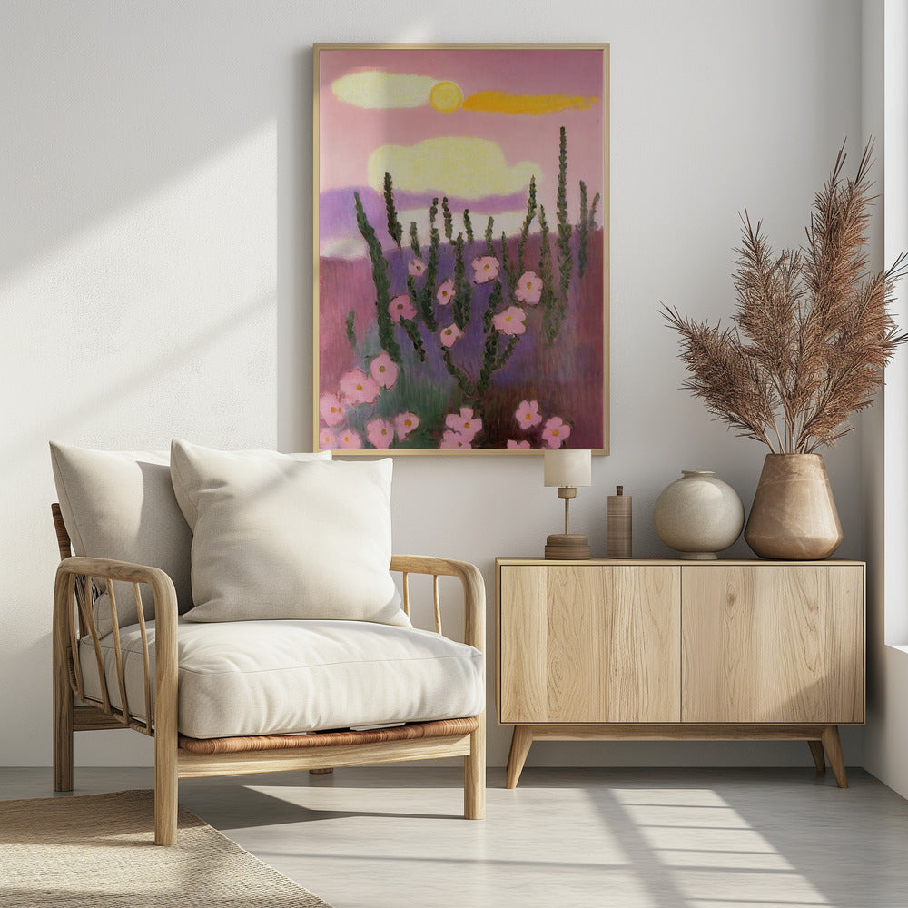 Wüstenblüte Sonnenaufgang | Poster