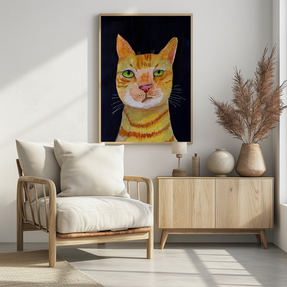 Ingwerkatze | Poster