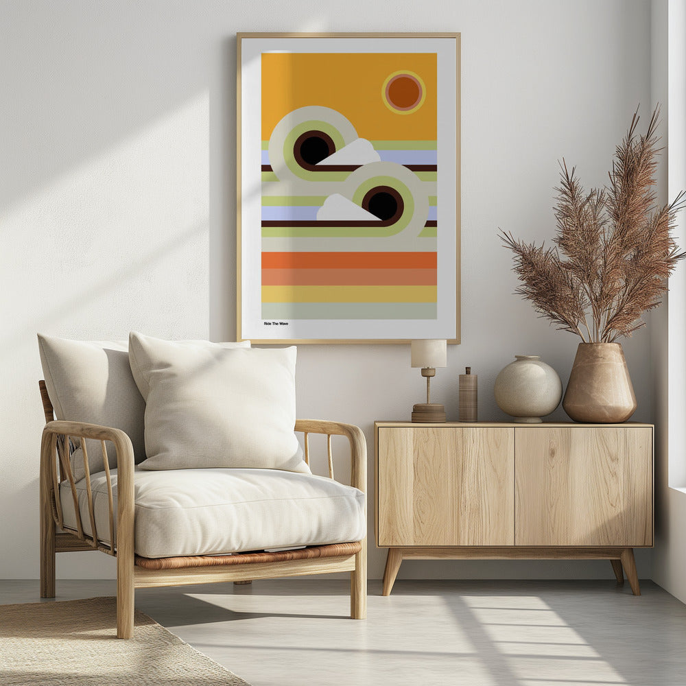 Ride the Wave Sonnenaufgang | Poster