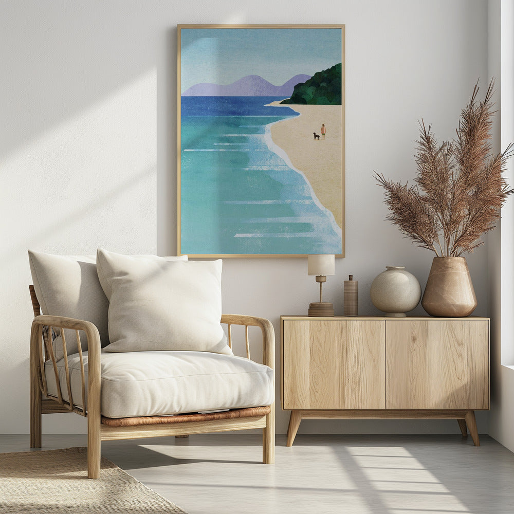 Strandmädchen iii | Poster
