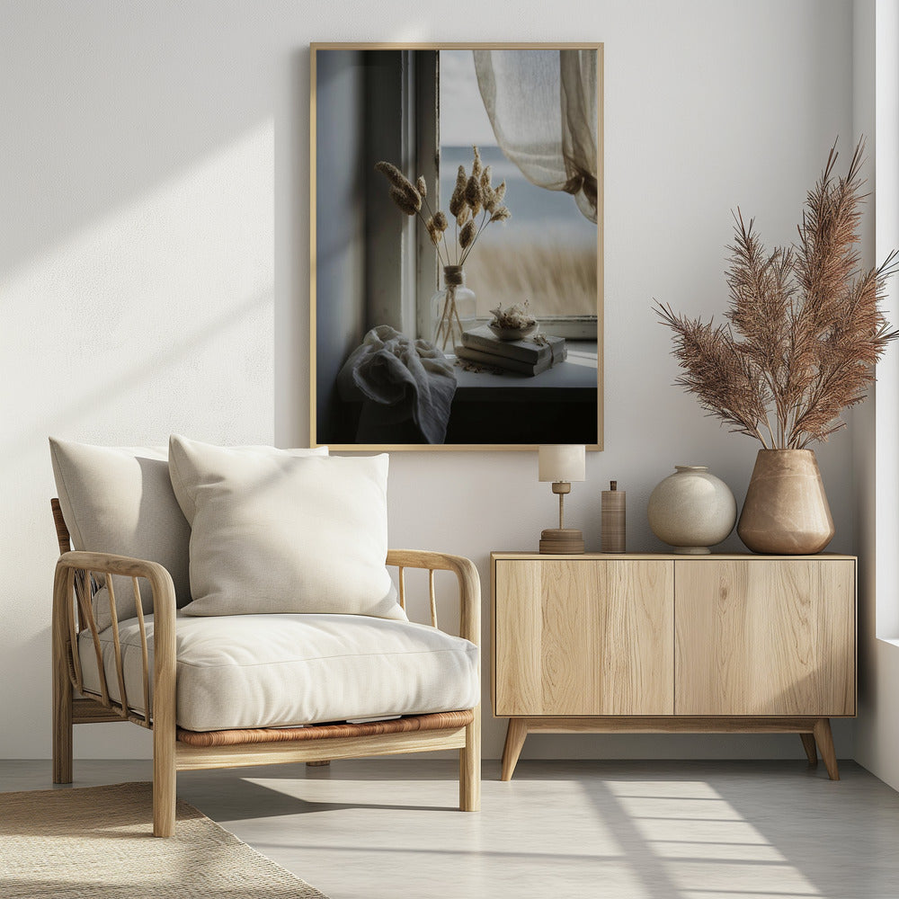 Ruhiger Fensterblick | Poster