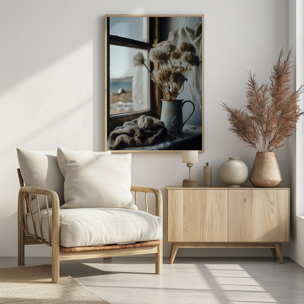 Rustic Window Scene | Poster