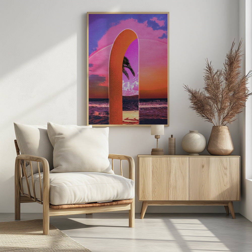 Portal Vaporwave | Poster