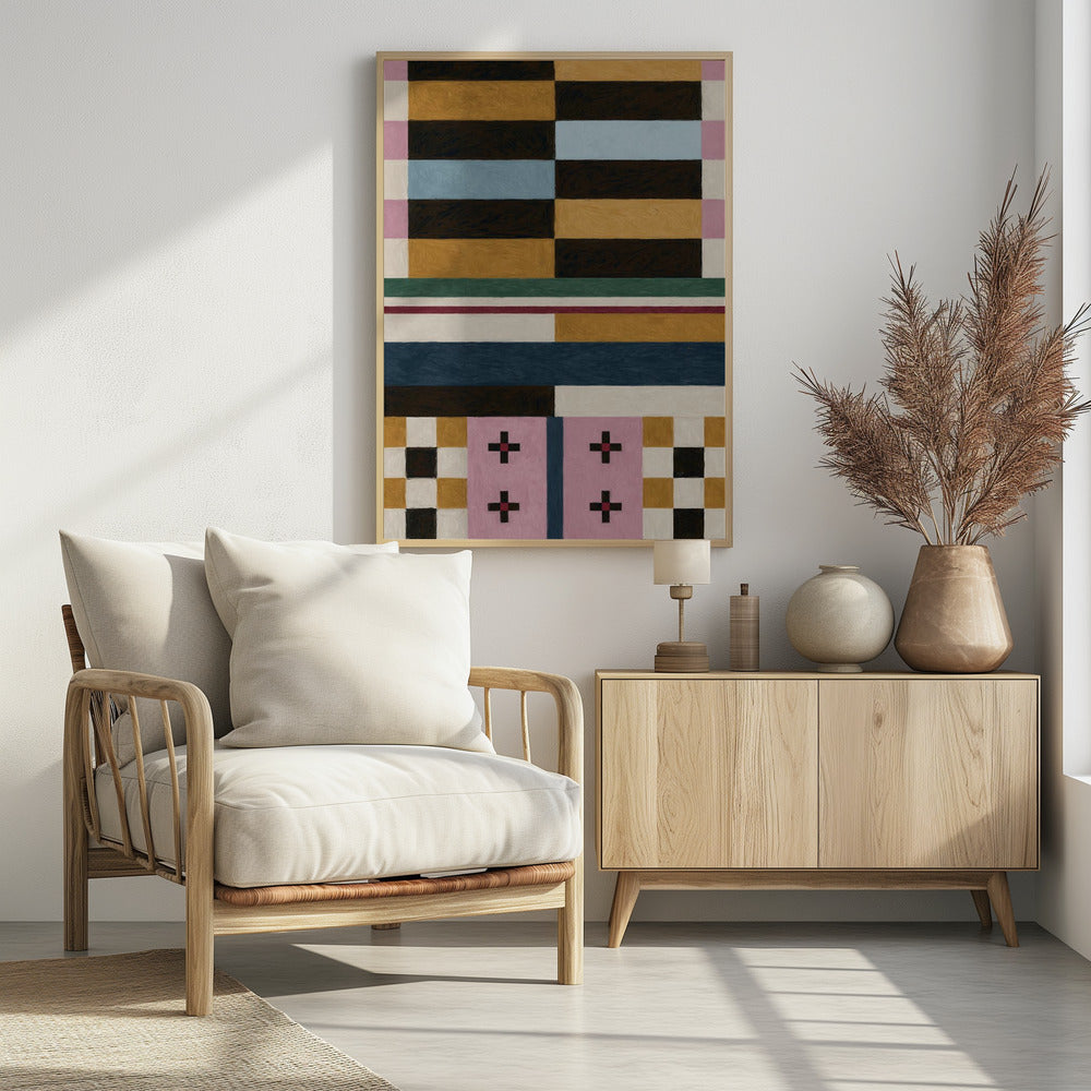 Abstrakte Komposition 23 | Poster