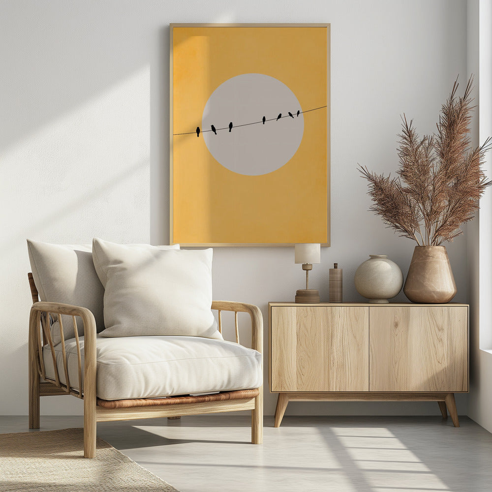 Zwitschern und Chillen | Poster