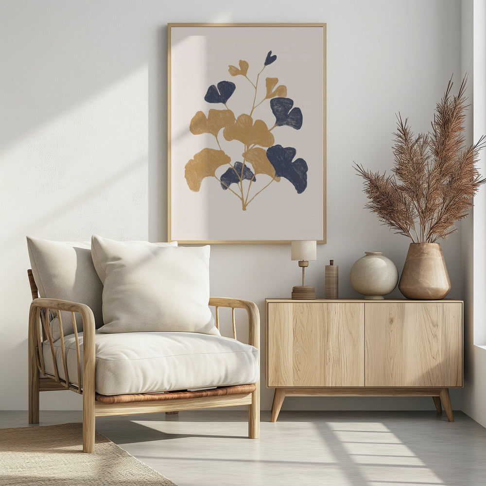 Goldener Ginko | Poster