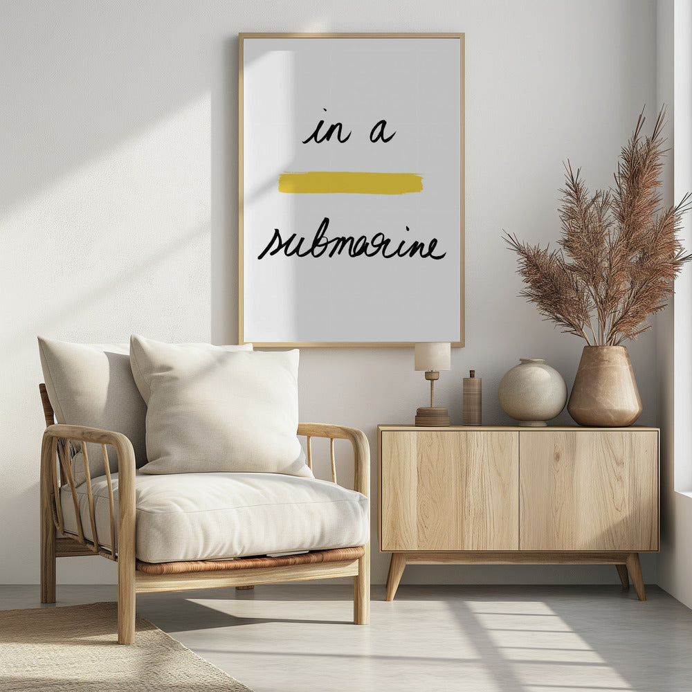 In einem gelben U-Boot | Poster