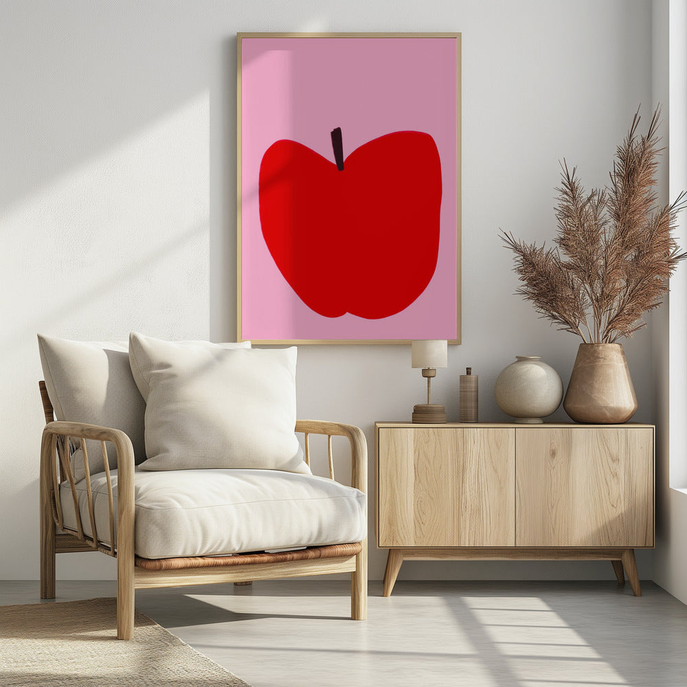 Purpurrote Einfachheit | Poster