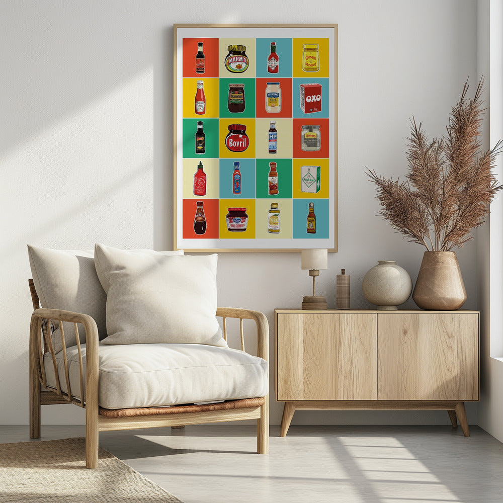 Taxonomie der Gewürze | Poster