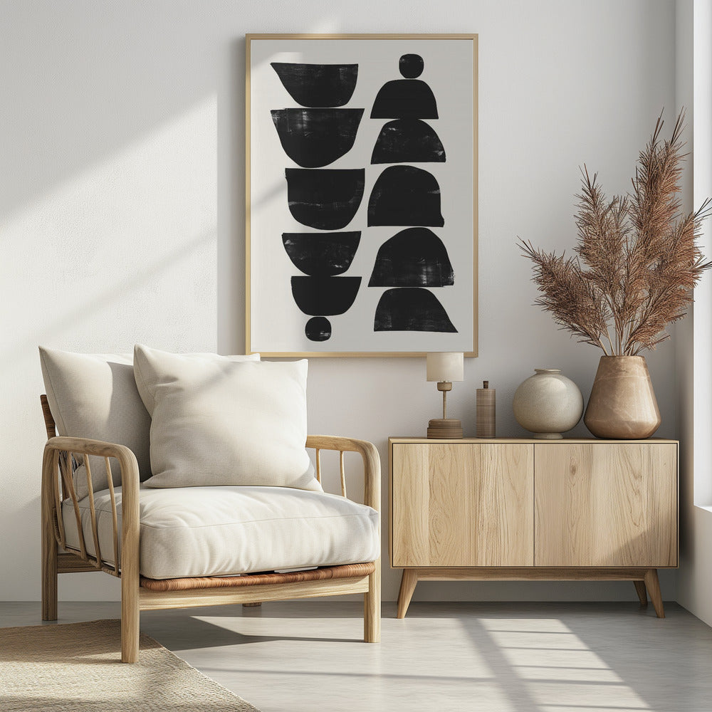 Minimalistische Pflanze | Poster