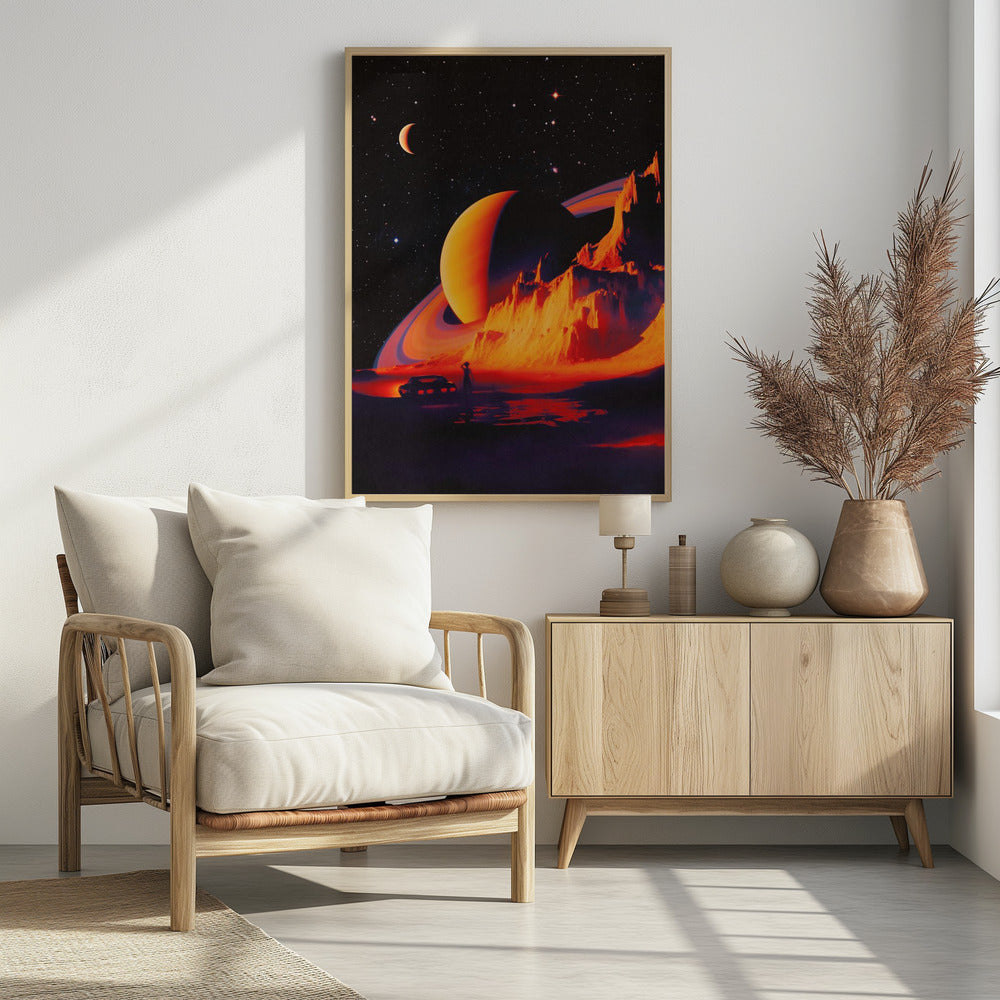 Außerirdische Landschaft | Poster