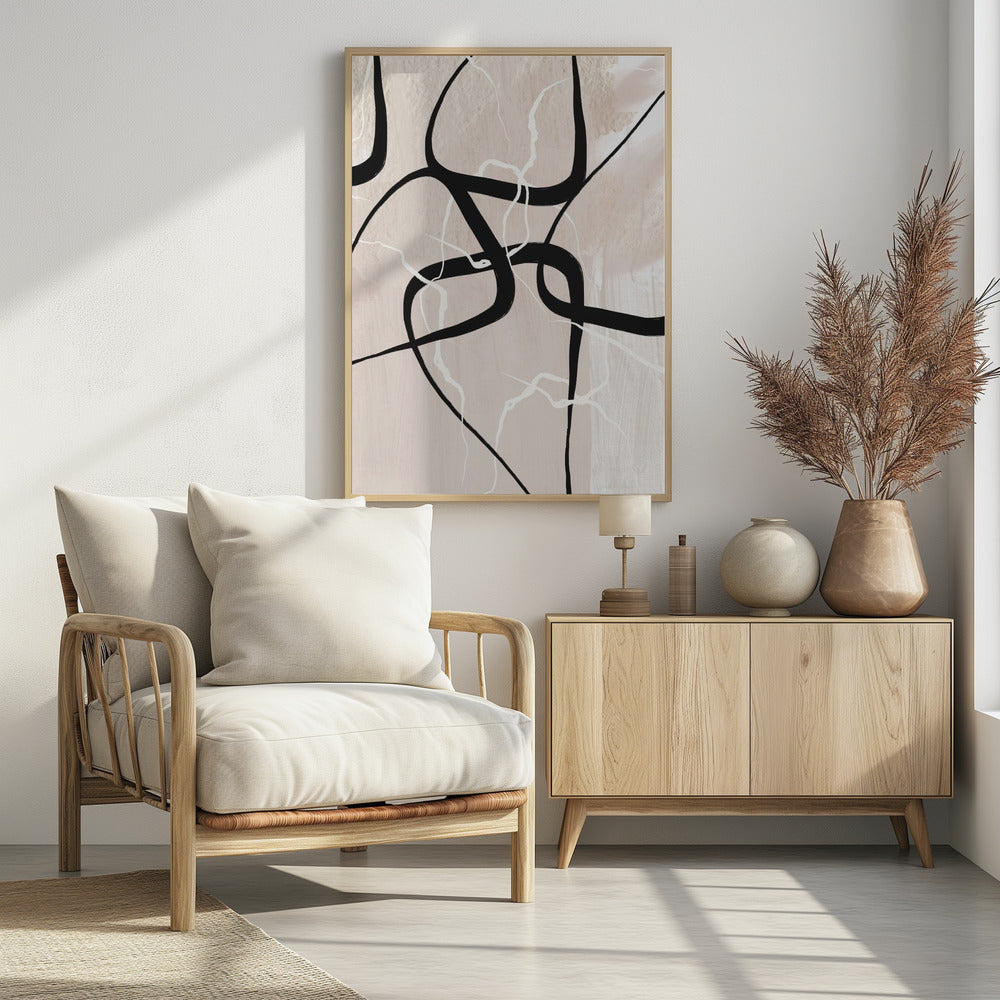 Weiße Linien 2 | Poster