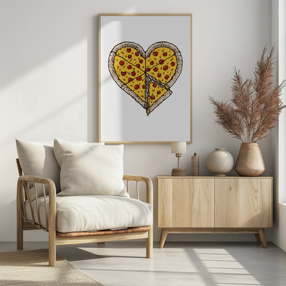 Ich liebe Pizza | Poster
