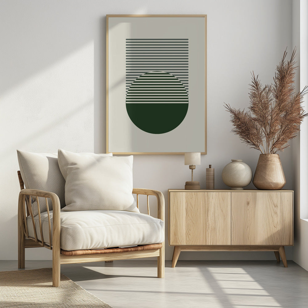 Minimale abstrakte Kreise I | Poster