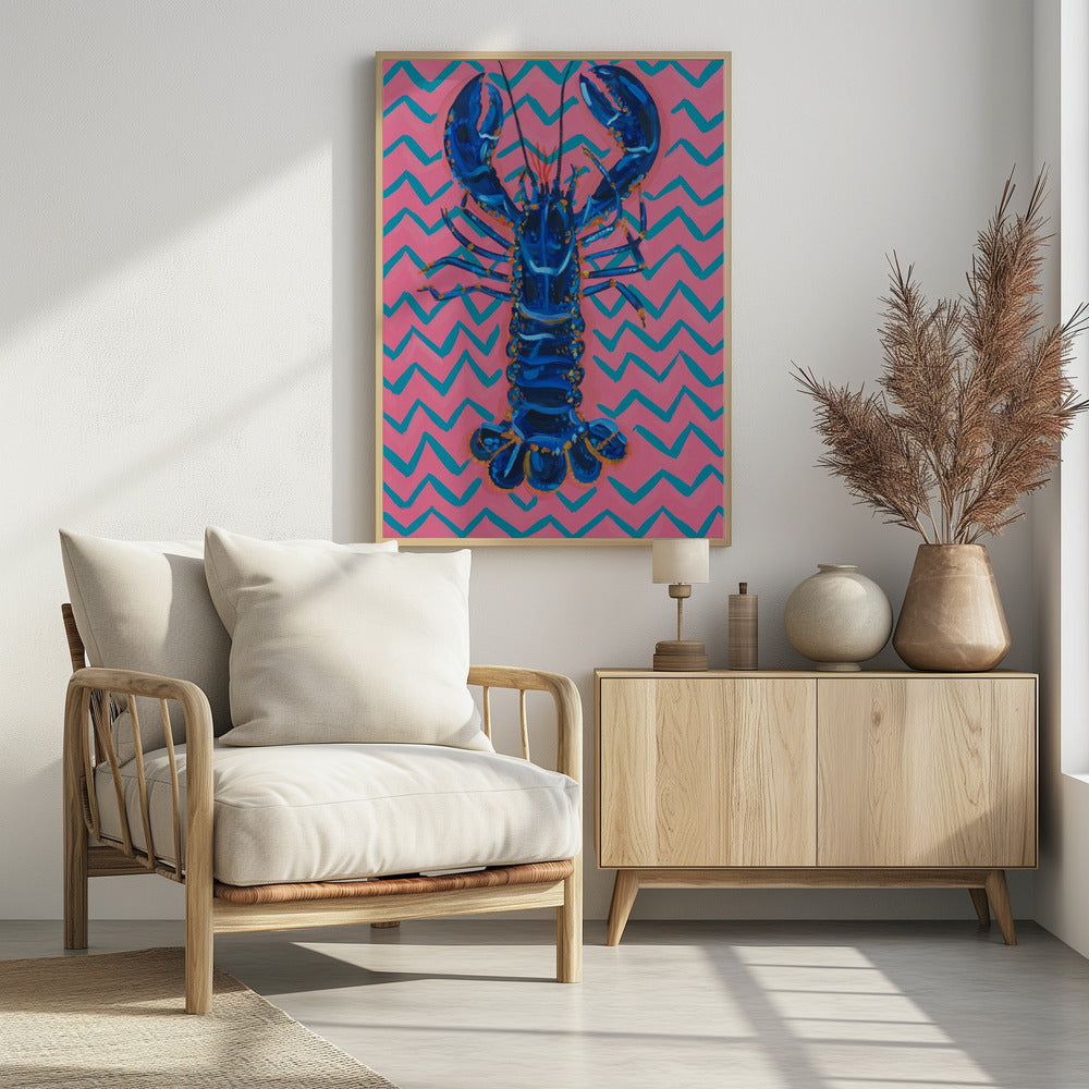 Hummer im Zickzack | Poster