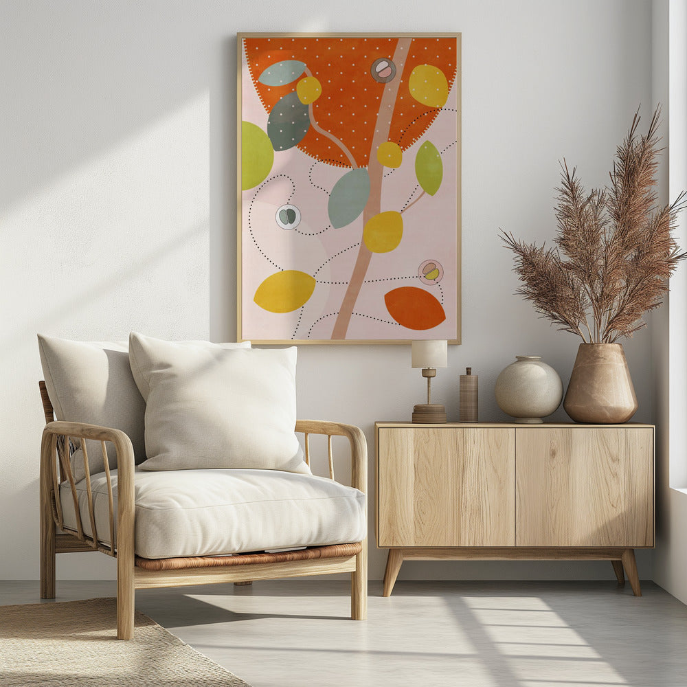 Freundliche Farben Hilma 5 | Poster