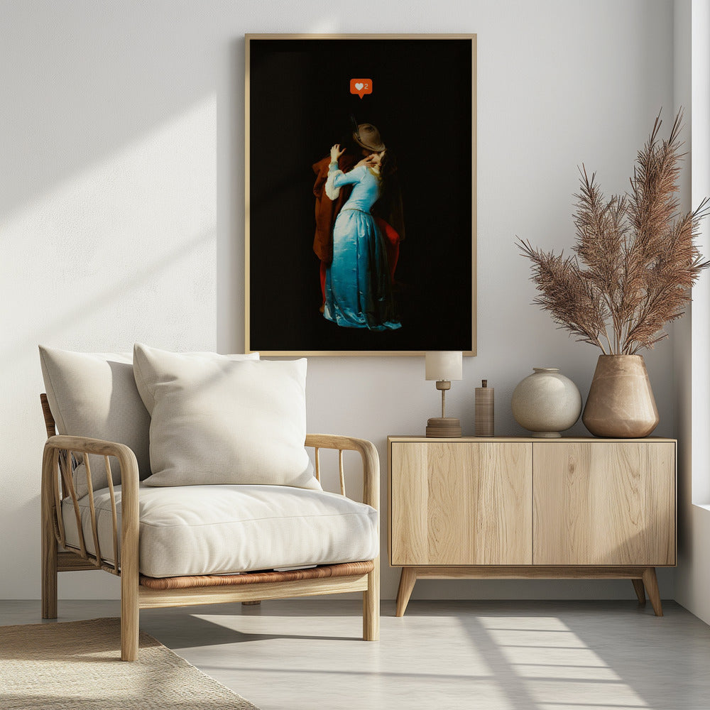 Ein moderner Kuss | Poster